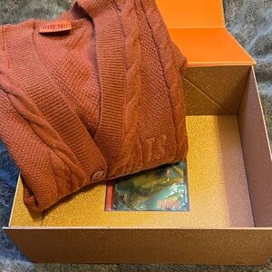 Taylor Swift Life of a Showgirl Cardigan with CD in box XS / S